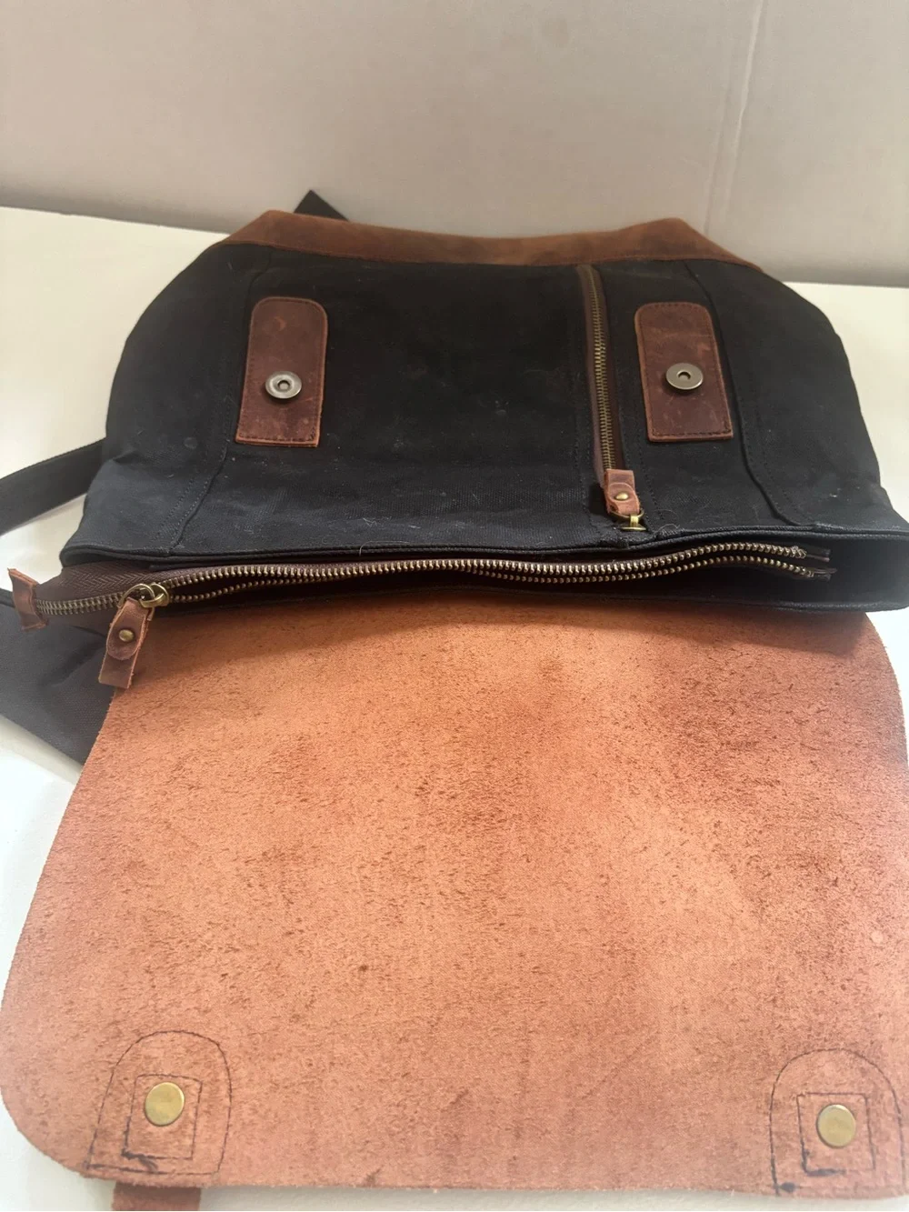 Ephiphanie leather Camera bag bag backpack